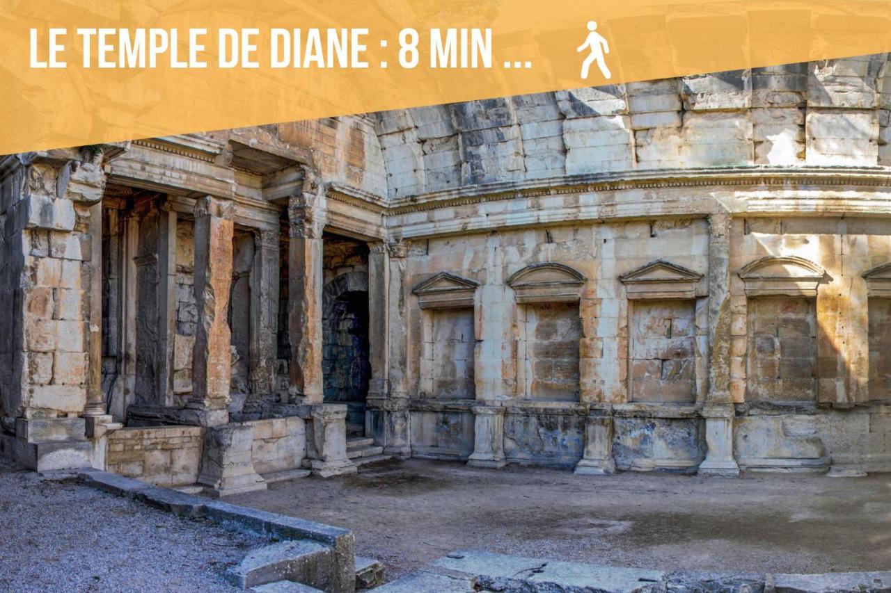 Nimes: Appartement L'Auguste Centre-Ville. Luaran gambar